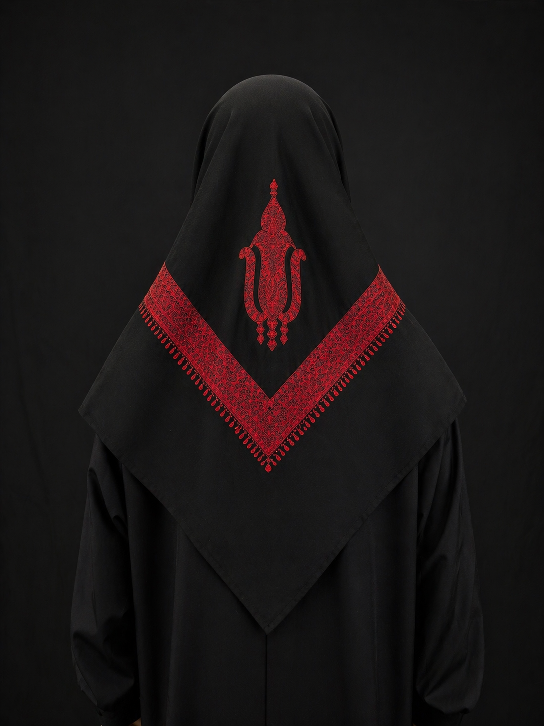 Yemeni Shemagh - Red Obsidian