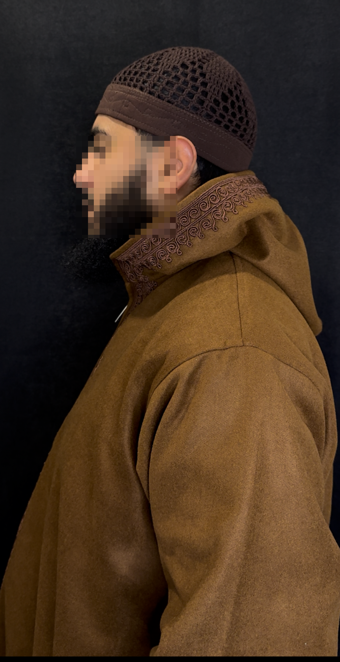 Marokkanische Djellaba | Braun