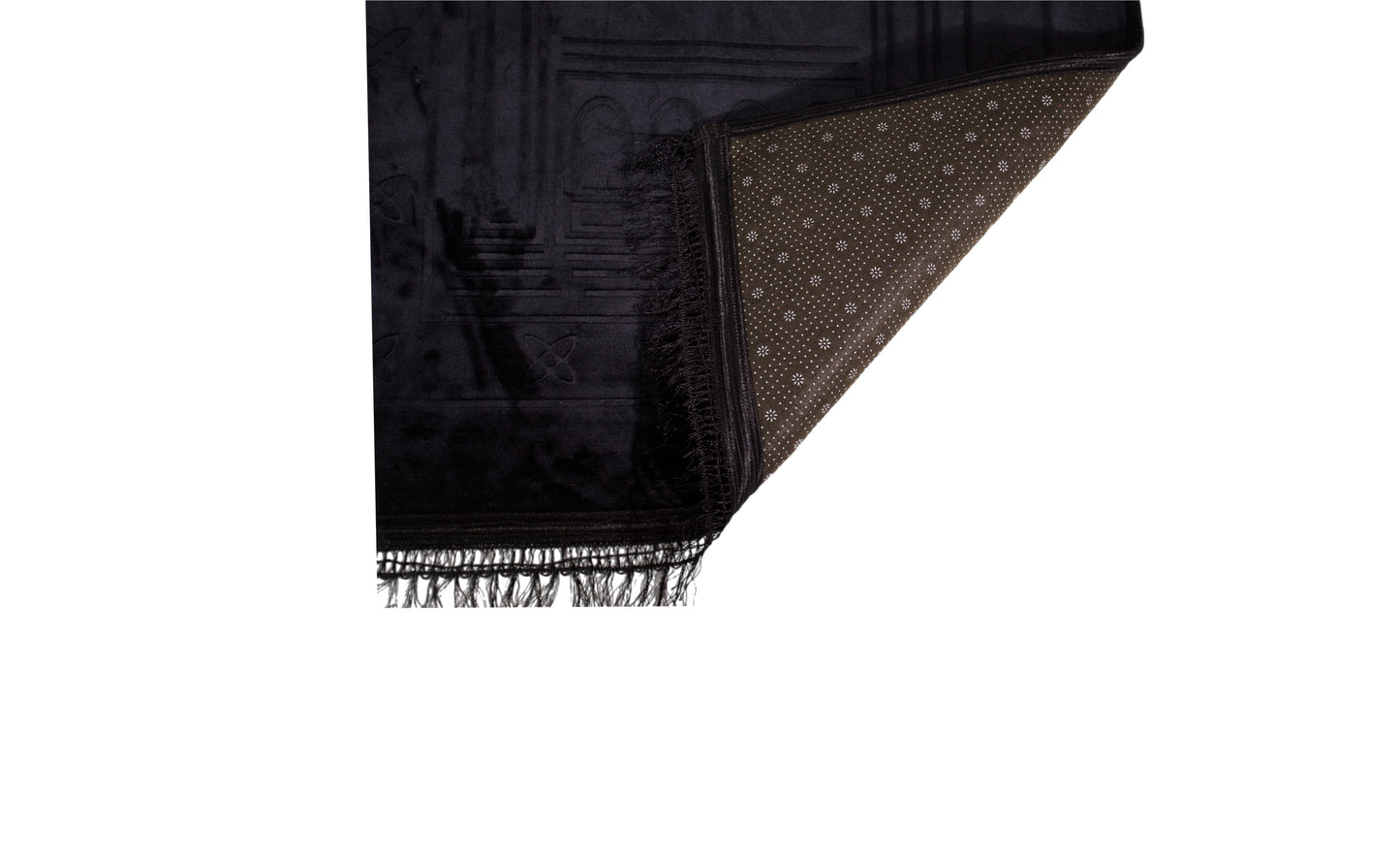 Gebetsteppich - Mattschwarz