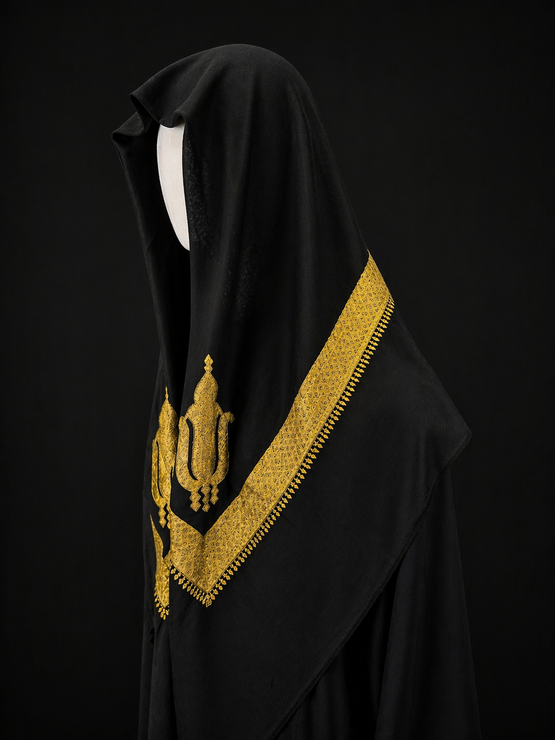 Yemeni Shemagh -Shemagh Sultan Black