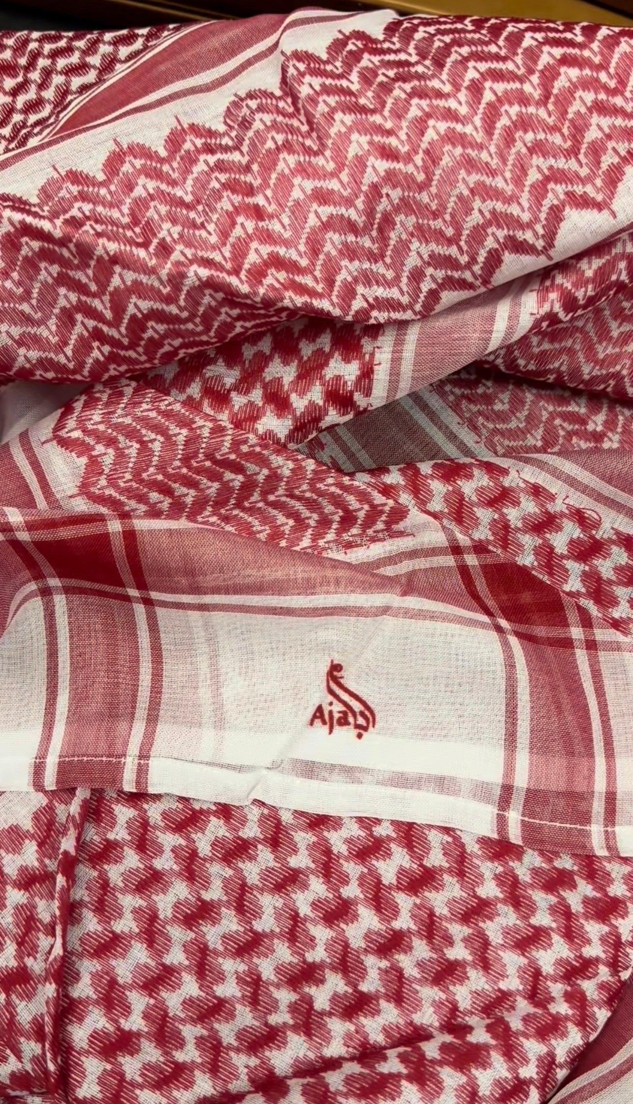 Saudi Shemagh | Rot/Weiß