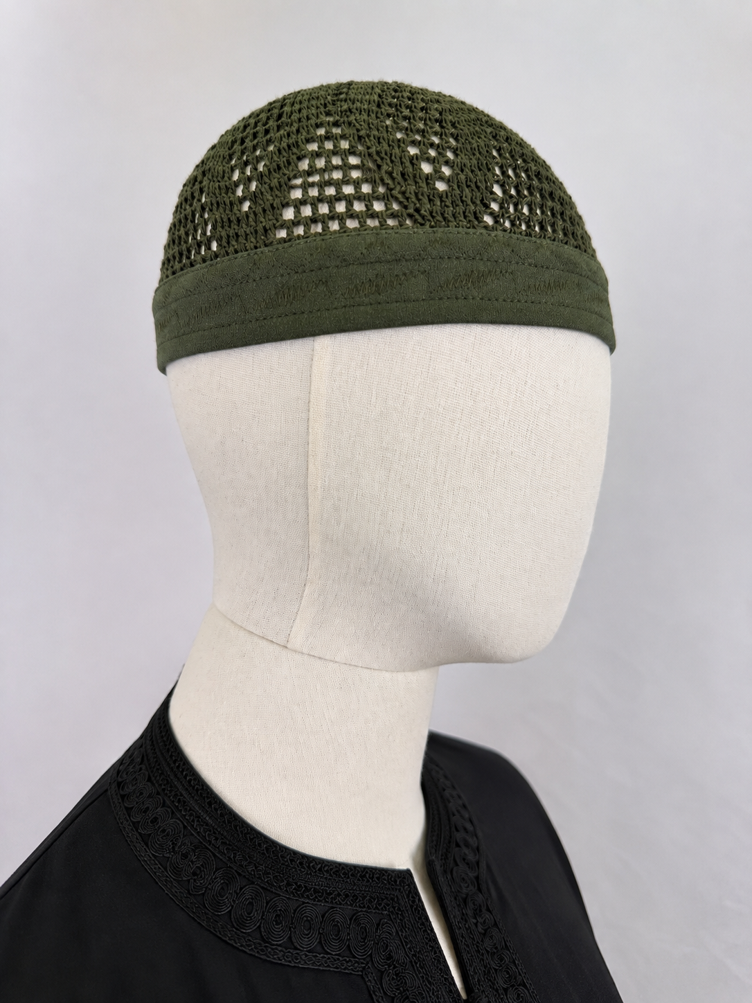 Ägyptische Kufi | Egyptian Kufi Olivgrün