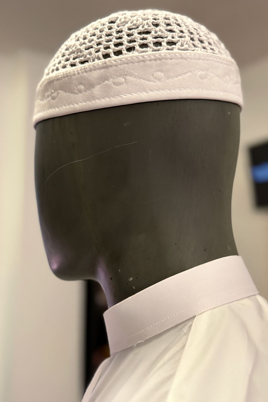 Ägyptische Kufi | Egyptian Kufi 
Weiß