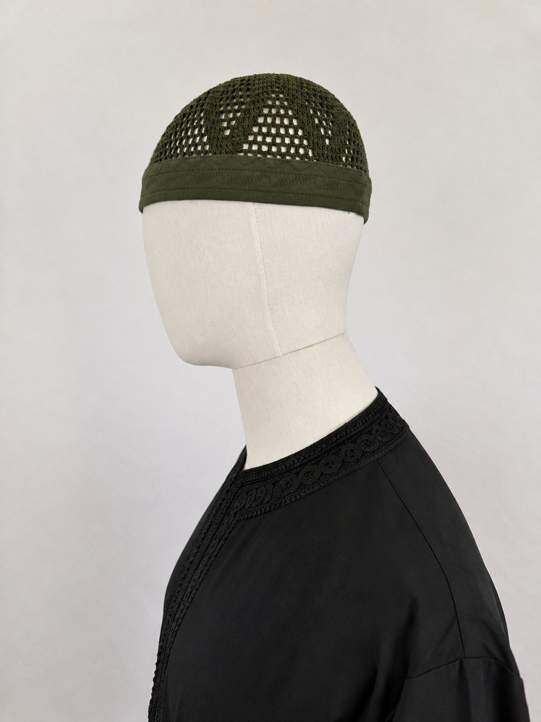 Ägyptische Kufi | Egyptian Kufi Olivgrün