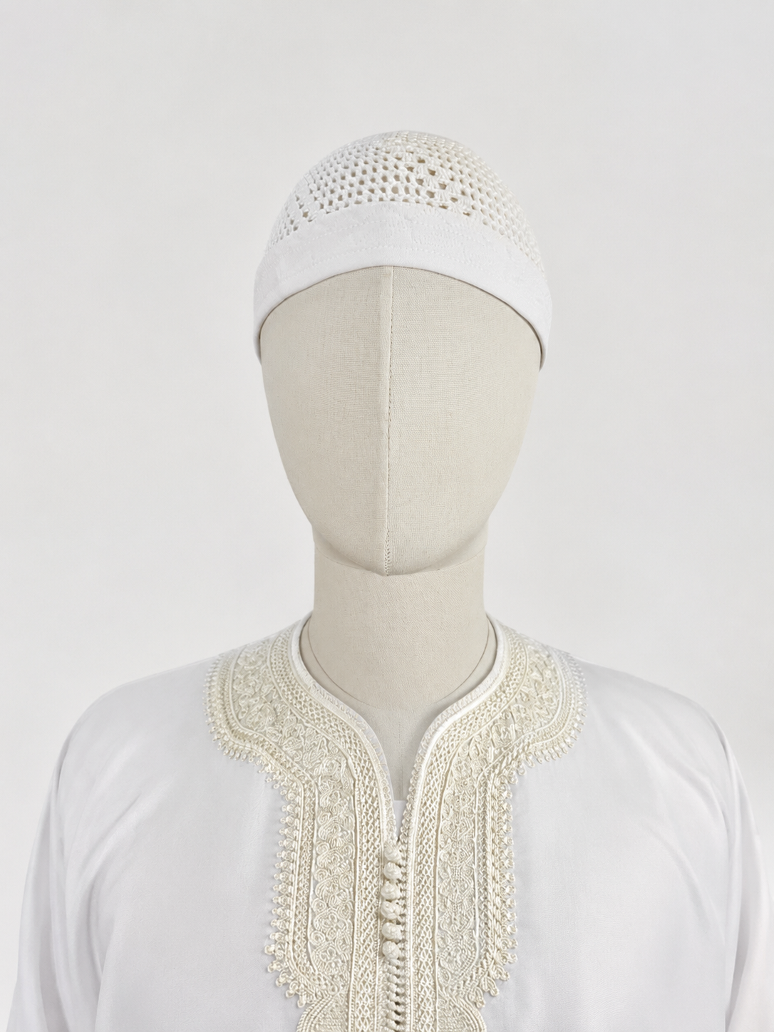 Ägyptische Kufi | Egyptian Kufi 
Weiß