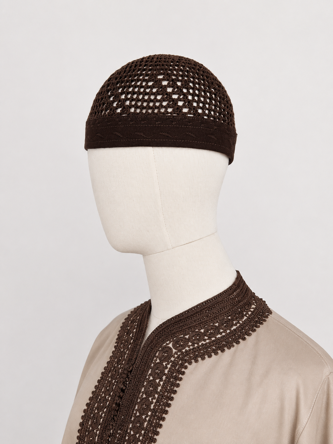 Ägyptische Kufi | Egyptian Kufi Dunkelbraun