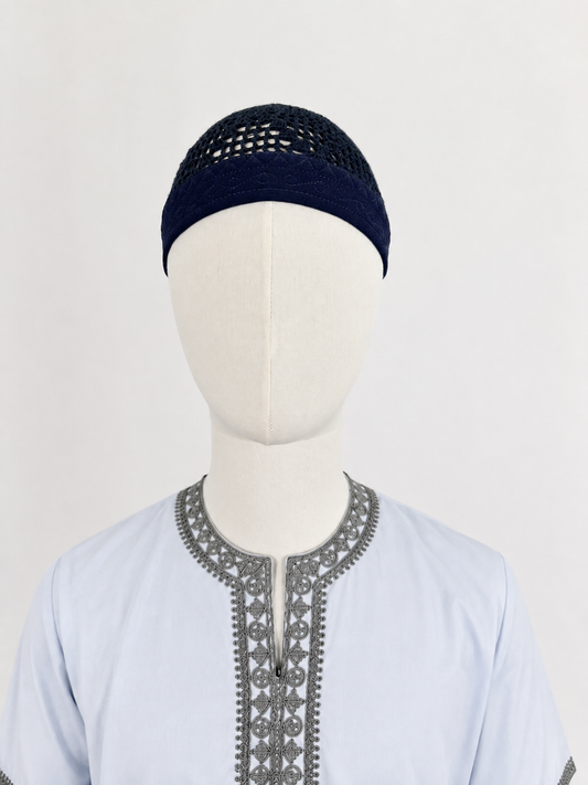 Ägyptische Kufi | Egyptian Kufi Marineblau