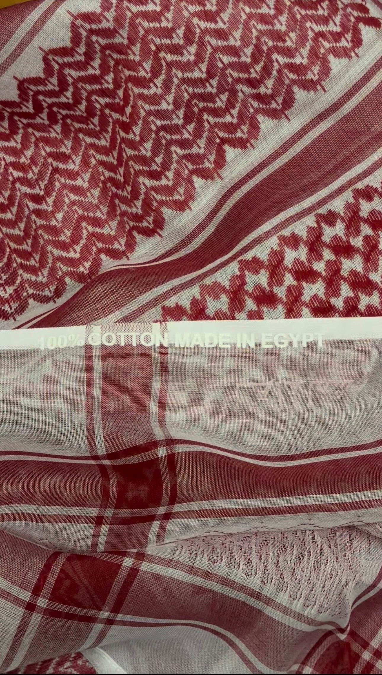 Saudi Shemagh | Rot/Weiß