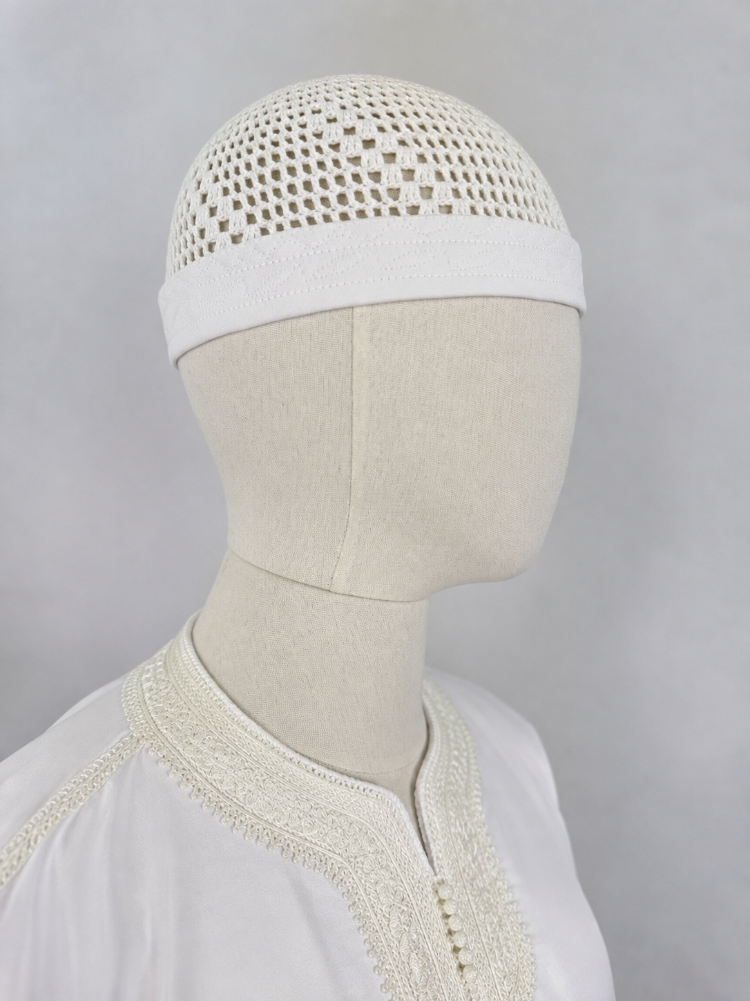 Ägyptische Kufi | Egyptian Kufi 
Weiß